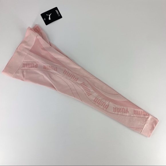 Puma NWT Pink Evostripe Evoknit 7/8 Tights, Small - Picture 8 of 16